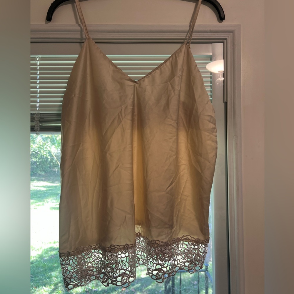 Silk/lace Ladies cami